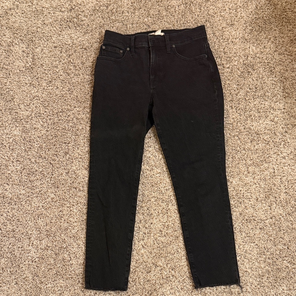 Madewell Women's Black Skinny Jeans